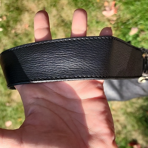 Rare 💎Vintage Leather Juicy Couture Bling Crystal Bag! - Picture 4 of 10